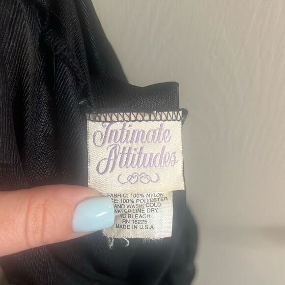 ✨Vintage Intimate Attitudes Sheer Lace Chemise Slip Sz 3X Dress✨ - Picture 6 of 7